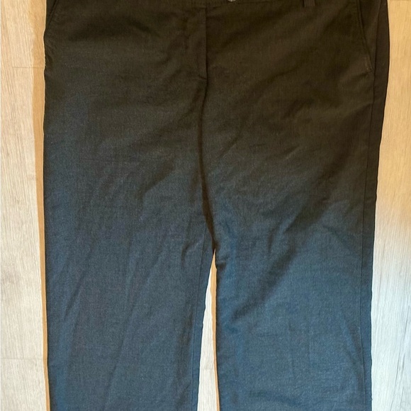 H&M Women’s Gray Work Slacks - Size 12, Stylish Office Dress Pants w/ Pockets - Picture 4 of 16